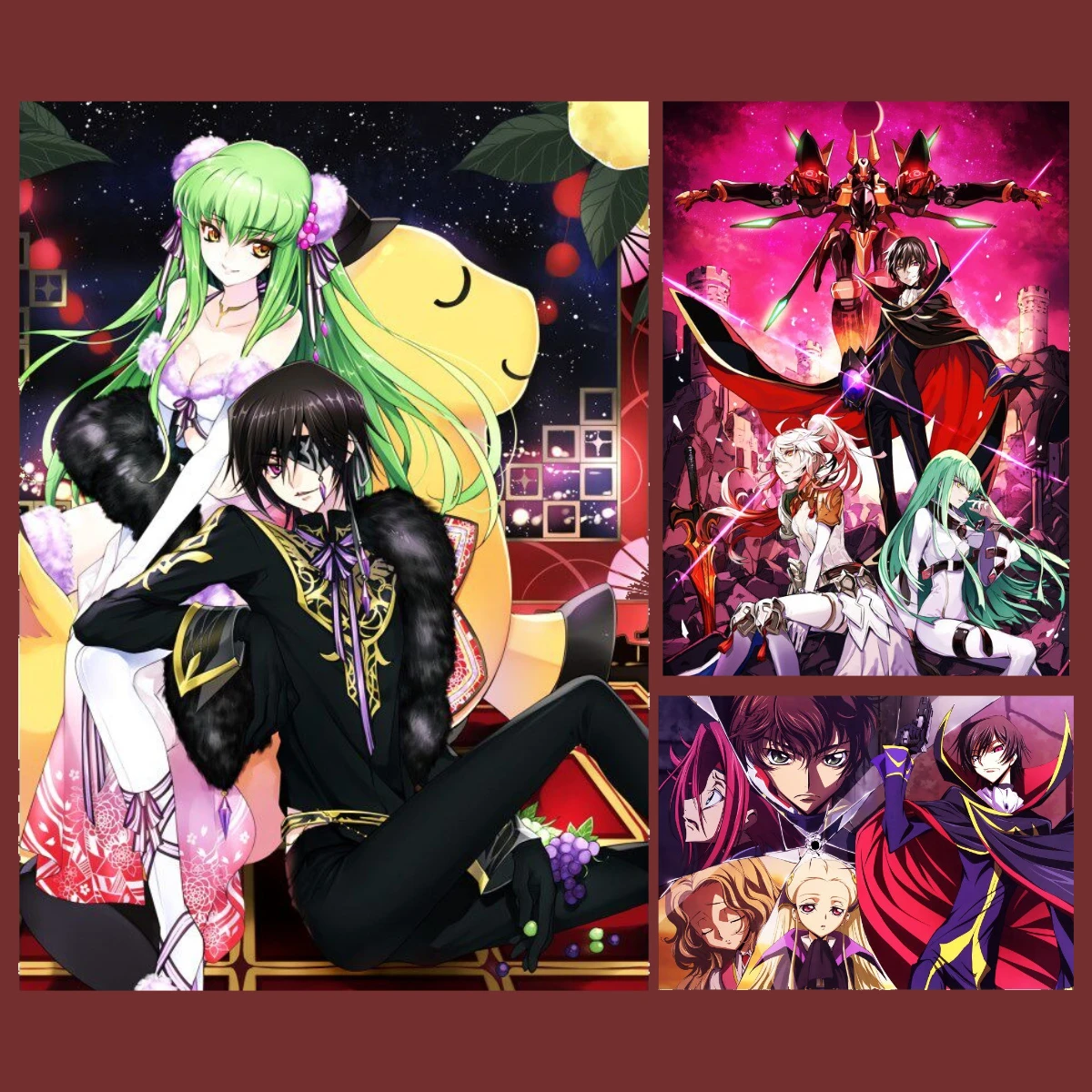Code Geass Unframed Canvas Poster, Lelouch C.C. Character Anime Canvas Wall Decor for Bedroom Living Room Home Decoration
Code Geass Unframed Canvas Poster, Lelouch C.C. Character Anime Canvas Wall Decor for Bedroom Living Room Home Decoration