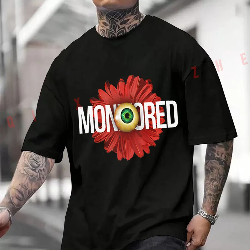 Flowers And Red Eyes Motorcycle Printed T-Shirt Men's Fashion Short Sleeve Exquisite Design Essential Top Tees
Flowers And Red Eyes Motorcycle Printed T-Shirt Men's Fashion Short Sleeve Exquisite Design Essential Top Tees
