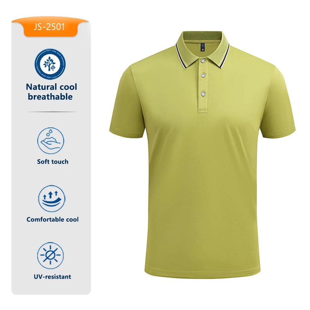 2025 Summer Men Polo Shirt Casual Short Sleeve Tee Classic Stripe Collar Breathable Comfortable Daily Wear Outdoor Sports Tops
2025 Summer Men Polo Shirt Casual Short Sleeve Tee Classic Stripe Collar Breathable Comfortable Daily Wear Outdoor Sports Tops