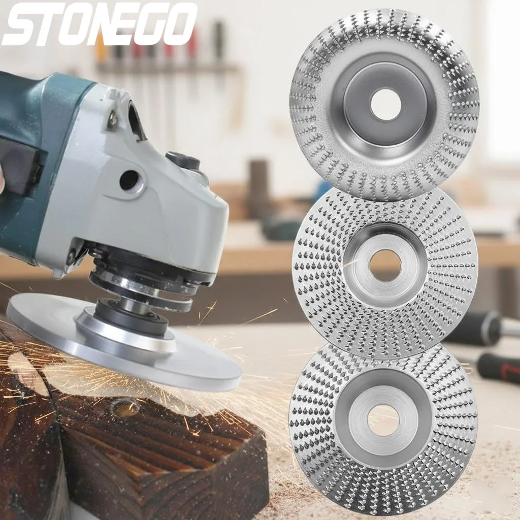 Wood Grinding Wheel Angle Grinder Disc Carving Sanding Steel Curved Flat Beveled Grinding Tools
Wood Grinding Wheel Angle Grinder Disc Carving Sanding Steel Curved Flat Beveled Grinding Tools