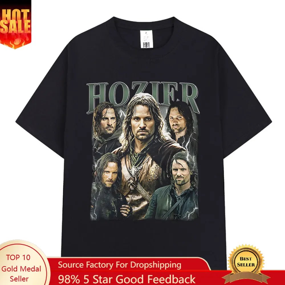 Hozier Funny Meme Aragorn Graphic T Shirt Men Women Hip Hop Harajuku Short Sleeve T-shirt 100% Cotton Casual Oversized Tee Shirt
Hozier Funny Meme Aragorn Graphic T Shirt Men Women Hip Hop Harajuku Short Sleeve T-shirt 100% Cotton Casual Oversized Tee Shirt
