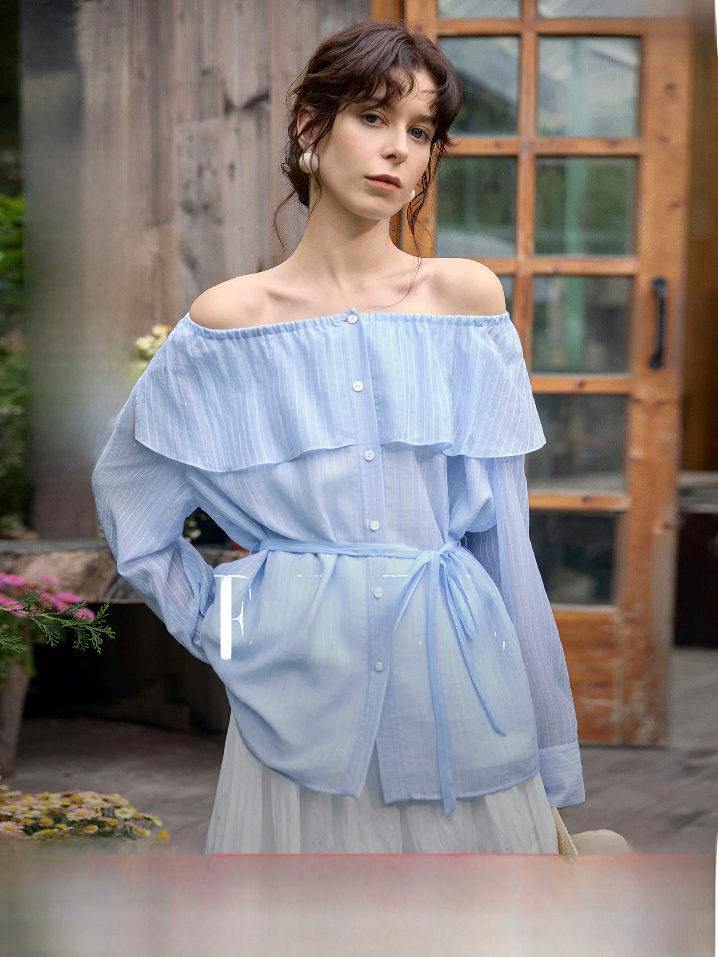 Elle Summer 2026 Women's Tunic Shirt with Lace Trim One-Shoulder Design Lenzing Lyocell Fabric Casual Commute Style Long Sleeve
Elle Summer 2026 Women's Tunic Shirt with Lace Trim One-Shoulder Design Lenzing Lyocell Fabric Casual Commute Style Long Sleeve