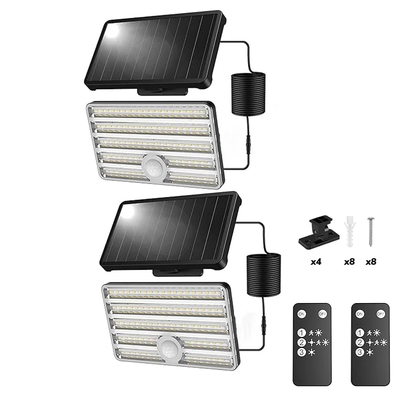 IP65 Waterproof Solar Outdoor Light - LED Motion Sensor Light with Remote Control for Patio Garage Porch Yard
IP65 Waterproof Solar Outdoor Light - LED Motion Sensor Light with Remote Control for Patio Garage Porch Yard