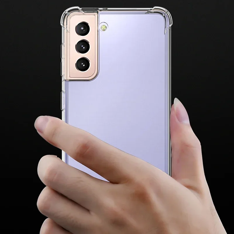 Thickened Air Bag Phone Cases for Samsung Galaxy S21 FE Plus Ultra S21FE S21Plus S21Ultra 5G Soft Clear Shockproof Bumper Covers
Thickened Air Bag Phone Cases for Samsung Galaxy S21 FE Plus Ultra S21FE S21Plus S21Ultra 5G Soft Clear Shockproof Bumper Covers