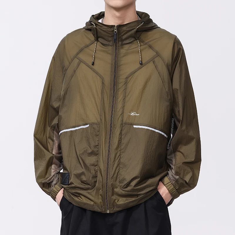 Men's Summer Outdoor UPF50+ Ultraviolet-proof Lightweight Quick Dry Loose Casual Sunscreen Hood Cargo Jacket Streetwear Coat
Men's Summer Outdoor UPF50+ Ultraviolet-proof Lightweight Quick Dry Loose Casual Sunscreen Hood Cargo Jacket Streetwear Coat