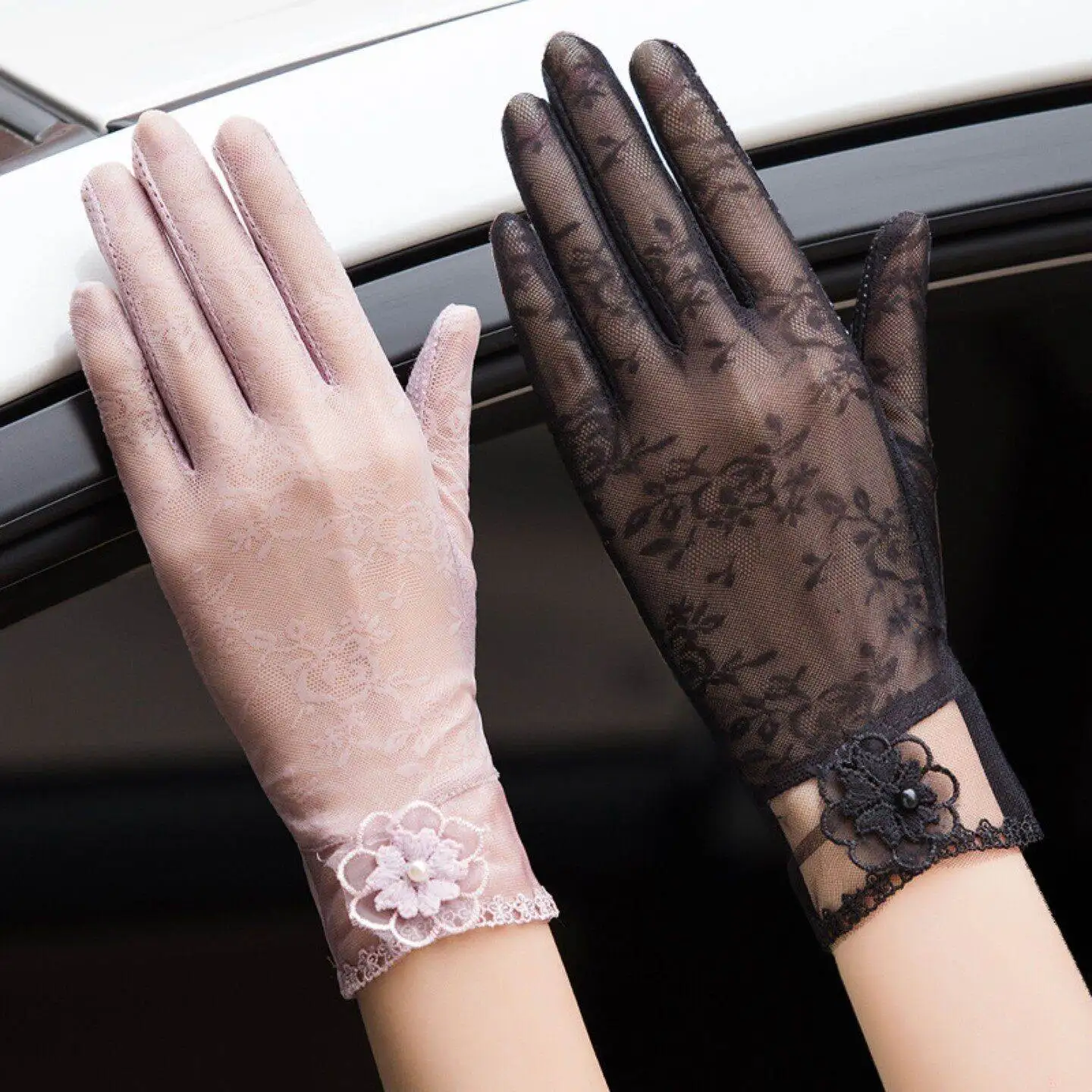 Sun Protection Lace Gloves Women's New Summer Ice Silk Thin Medium Long Touch Screen Anti-Slip Outdoor Cycling Car D...
Sun Protection Lace Gloves Women's New Summer Ice Silk Thin Medium Long Touch Screen Anti-Slip Outdoor Cycling Car D...