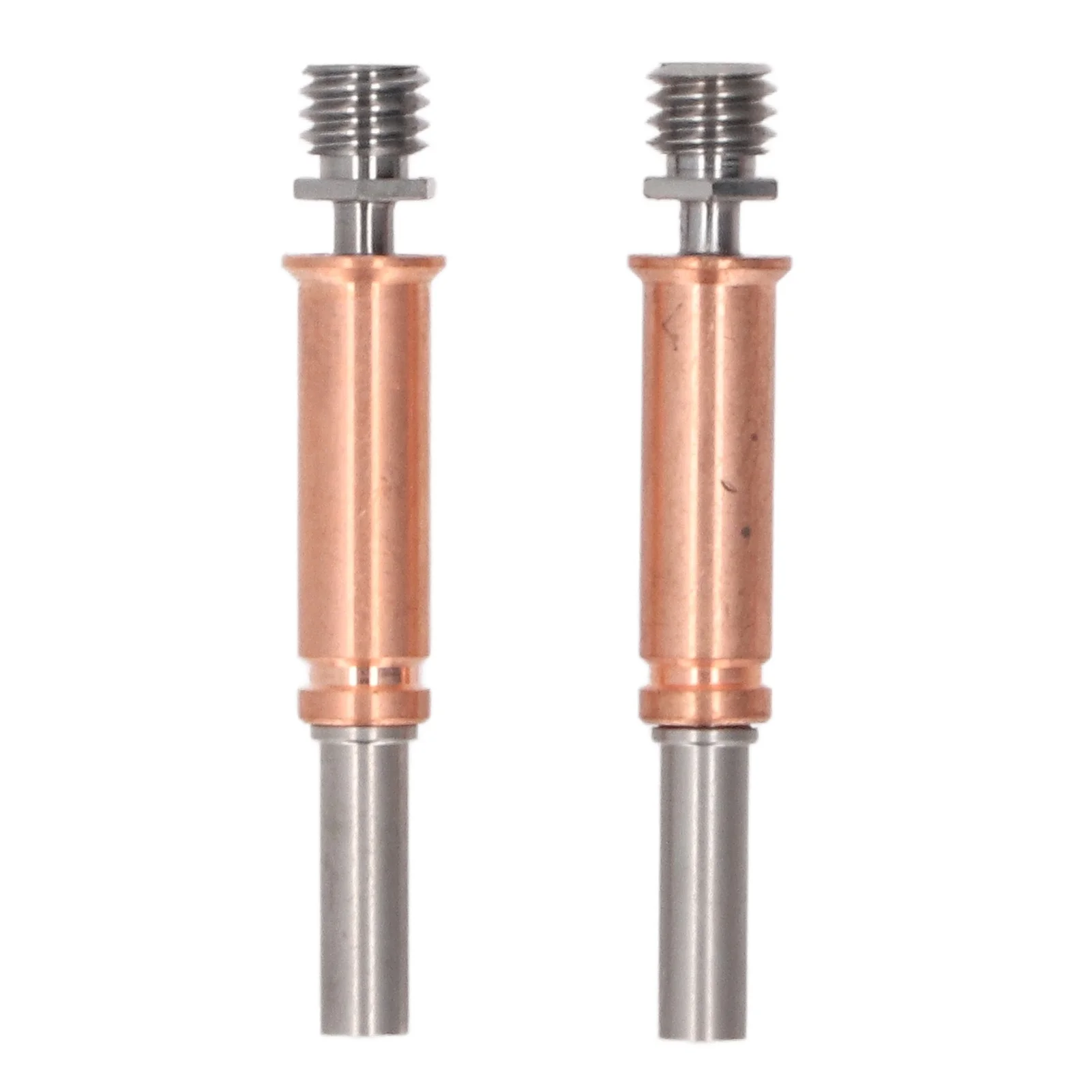 2 Pcs Bimetal Heatbreak Ti Alloy Copper Alloy Heat Resistant Strong Thermal Insulation 3D Printer Heatbreak for Kobra 3
2 Pcs Bimetal Heatbreak Ti Alloy Copper Alloy Heat Resistant Strong Thermal Insulation 3D Printer Heatbreak for Kobra 3