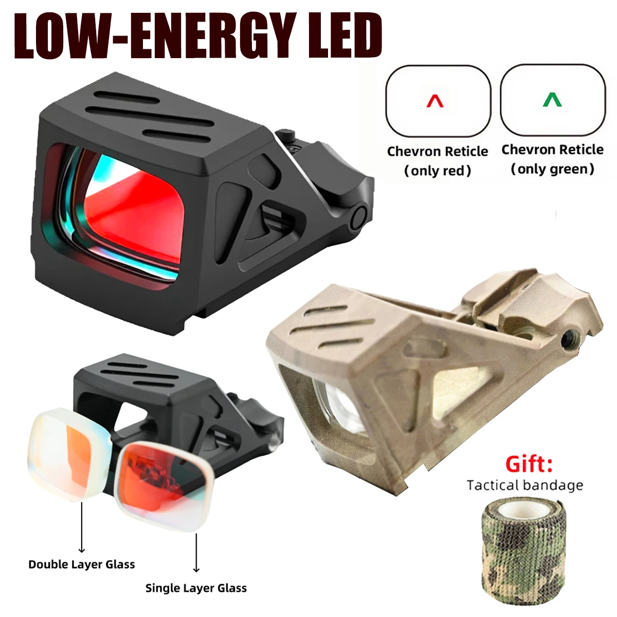New 2025 Automatic Light Sensing Adjustment Low-power Holographic Triangle Point Sight LED Reflective Light Gl*ck Sight
New 2025 Automatic Light Sensing Adjustment Low-power Holographic Triangle Point Sight LED Reflective Light Gl*ck Sight