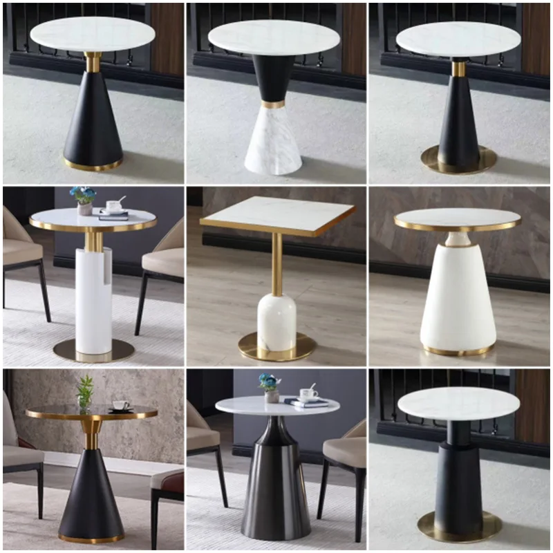 Manufacturer modern sintered stone negotiation table, table legs, office reception table, coffee table, stainless steel gold
Manufacturer modern sintered stone negotiation table, table legs, office reception table, coffee table, stainless steel gold