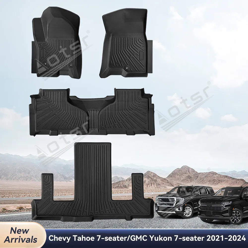 2025 new 3D all-weather material TPEXPE car floor mat are suitable For Chevrolet Tahoe 2021-2025 seven-seat floor mat Durable
2025 new 3D all-weather material TPEXPE car floor mat are suitable For Chevrolet Tahoe 2021-2025 seven-seat floor mat Durable