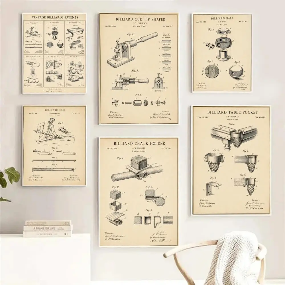 Retro Billiards Introduction Painting Calligraphy Pictures Room Home Bedroom Interior Wall Decoration Canvas Poster Art Mural
Retro Billiards Introduction Painting Calligraphy Pictures Room Home Bedroom Interior Wall Decoration Canvas Poster Art Mural