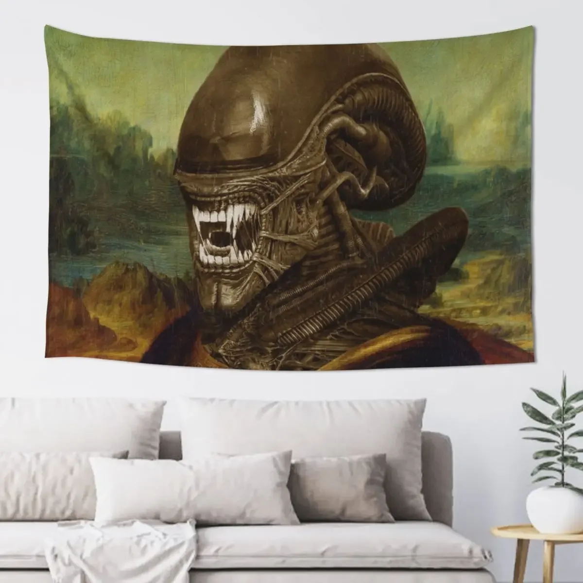 Mona Lisa Alien Xenomorph Tapestry Wall Decor Home Decorations Aesthetic Decoration Aesthetic Tapestry
Mona Lisa Alien Xenomorph Tapestry Wall Decor Home Decorations Aesthetic Decoration Aesthetic Tapestry