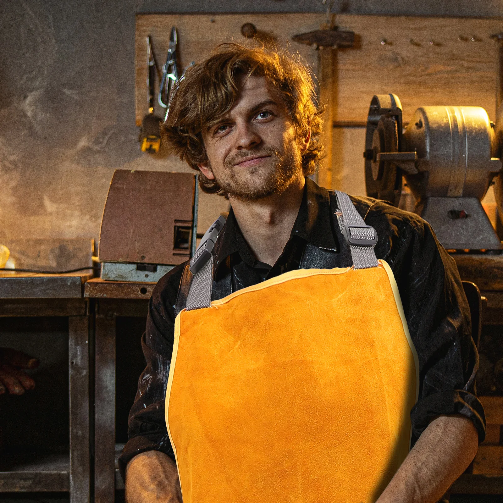 Welding Protective Apron Thicken Heavy Duty Wear Resistant Scalding Resistant Tool Pocket Workshop
Welding Protective Apron Thicken Heavy Duty Wear Resistant Scalding Resistant Tool Pocket Workshop