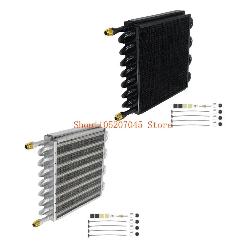 37cd Flexible Vehicle Air Conditioning Condenser 16 Row Two Layer Structure With Increased Draft For Better Refrigerating
