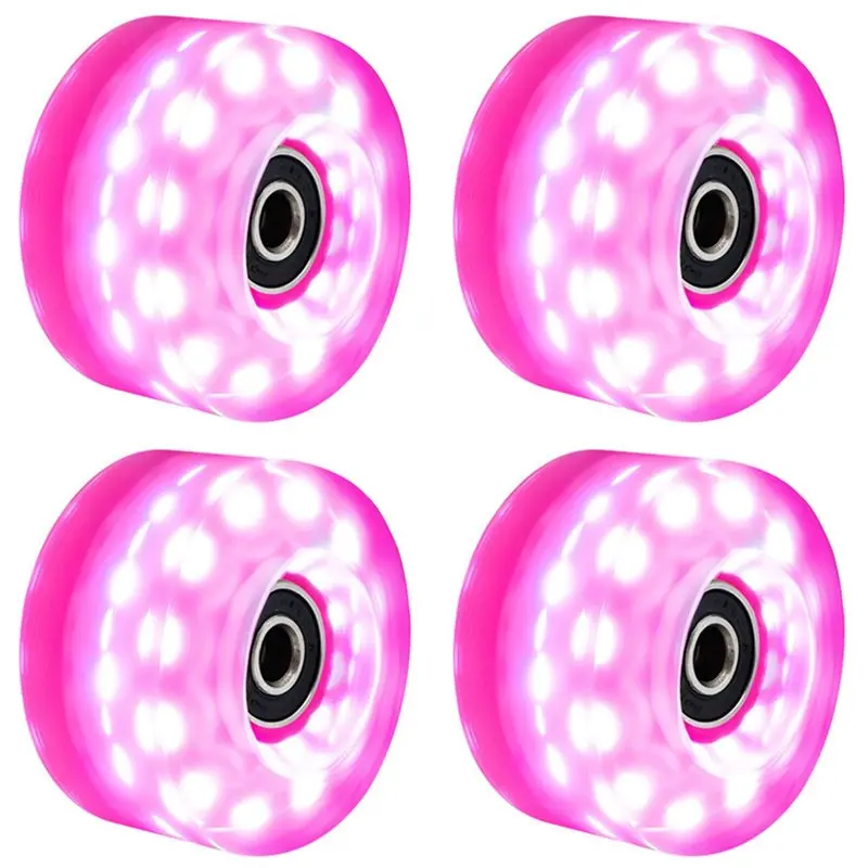 Y49A-4 Pcs Roller Skate Wheels 58Mm X 32Mm Luminous Quad Roller Skateboard Roller Skates Light Up Wheels Pink
Y49A-4 Pcs Roller Skate Wheels 58Mm X 32Mm Luminous Quad Roller Skateboard Roller Skates Light Up Wheels Pink
