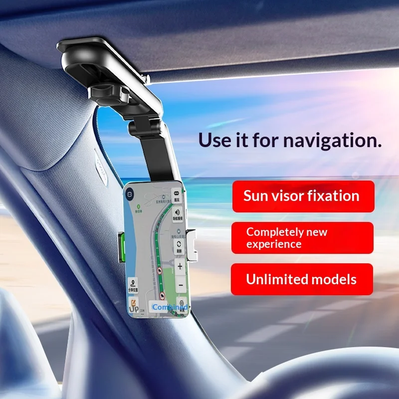 Yapearl Car Sun Visor Phone Holder Universal Adjustable Rotatable Multi Angle Navigation Stand Hands Free For All Car Models
Yapearl Car Sun Visor Phone Holder Universal Adjustable Rotatable Multi Angle Navigation Stand Hands Free For All Car Models