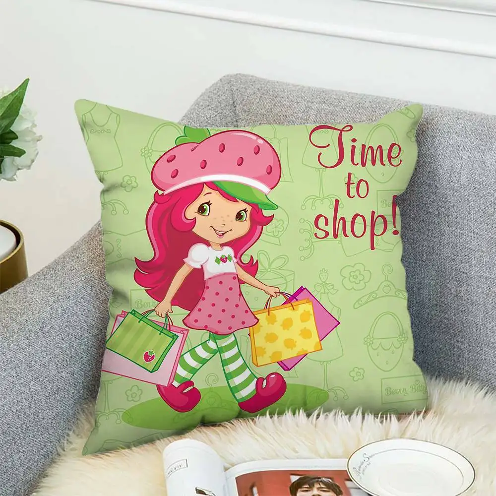 Strawberry Shortcake Pillow Case Double-Sided Printing Cushion Cover 45x45 Decorative Cushions Sofa Home Decor Soft Pillowcase
Strawberry Shortcake Pillow Case Double-Sided Printing Cushion Cover 45x45 Decorative Cushions Sofa Home Decor Soft Pillowcase