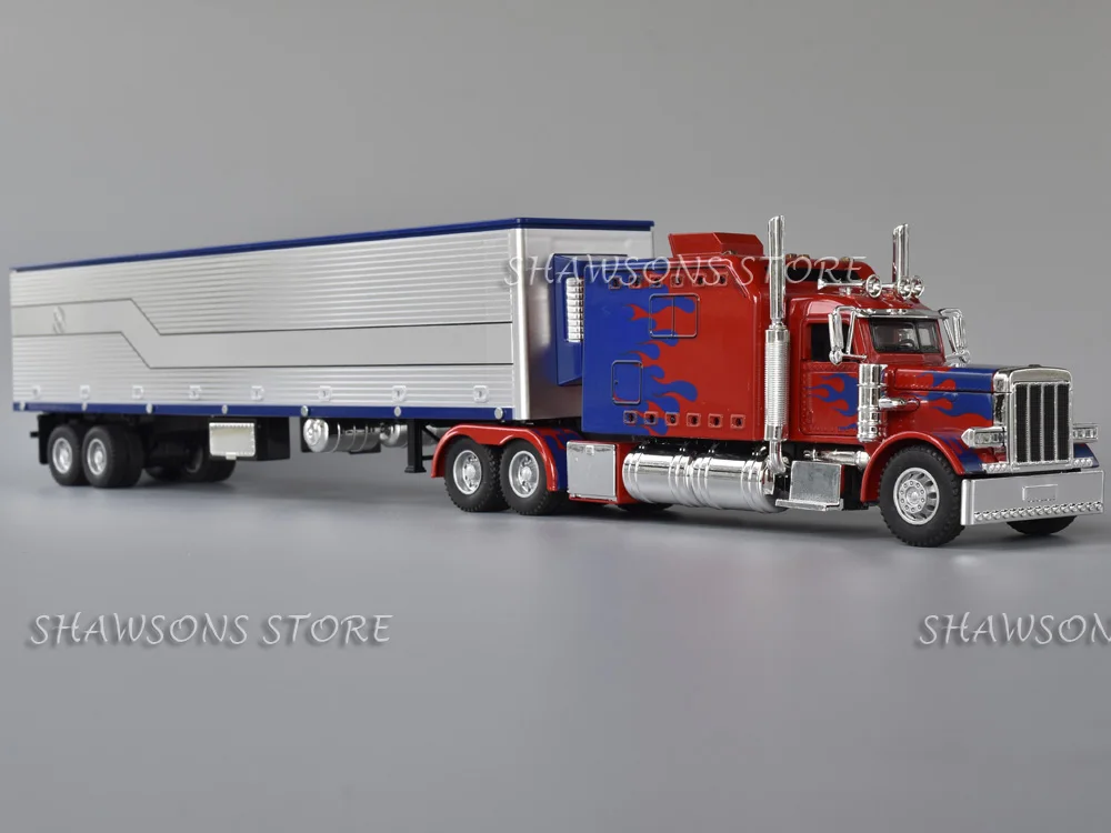 1:40 Diecast Model Semi Truck Toys Peterbilt 389 Tractor With Container Trailer Miniature Replica Pull Back Sound Light Big
1:40 Diecast Model Semi Truck Toys Peterbilt 389 Tractor With Container Trailer Miniature Replica Pull Back Sound Light Big