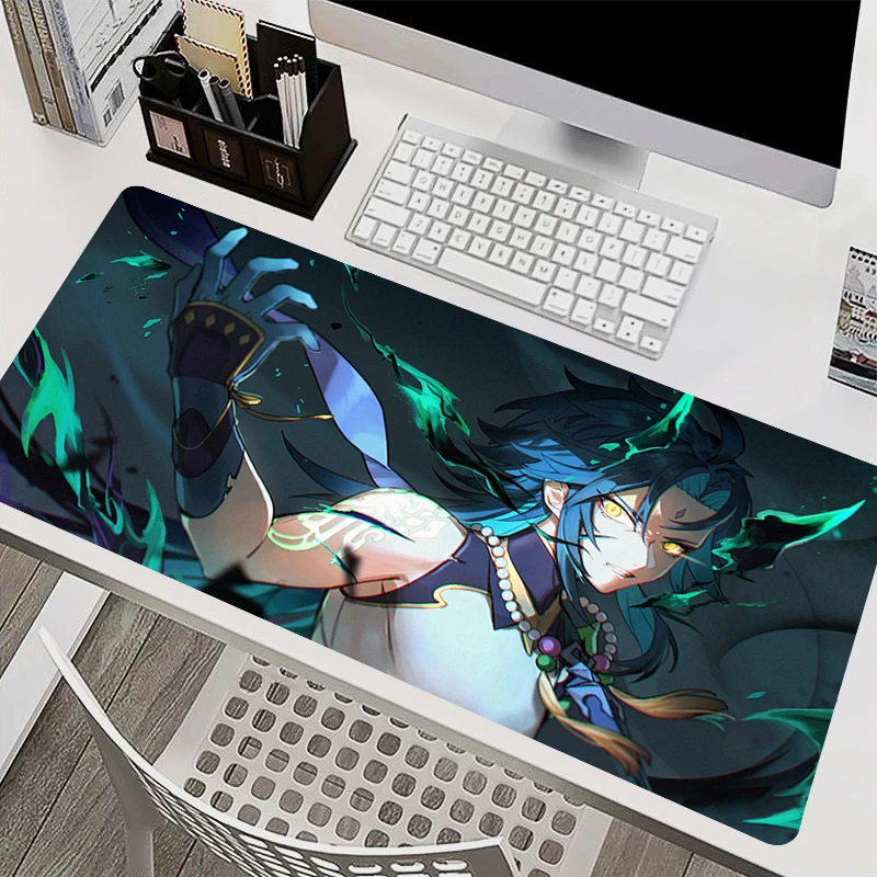 Xiao Genshin Impact Mouse Pad Kawaii Girl Gaming Accessories Keyboard Pad XXL Carpet PC Gamer Cabinet HD Mousepad Anime Desk Mat
Xiao Genshin Impact Mouse Pad Kawaii Girl Gaming Accessories Keyboard Pad XXL Carpet PC Gamer Cabinet HD Mousepad Anime Desk Mat