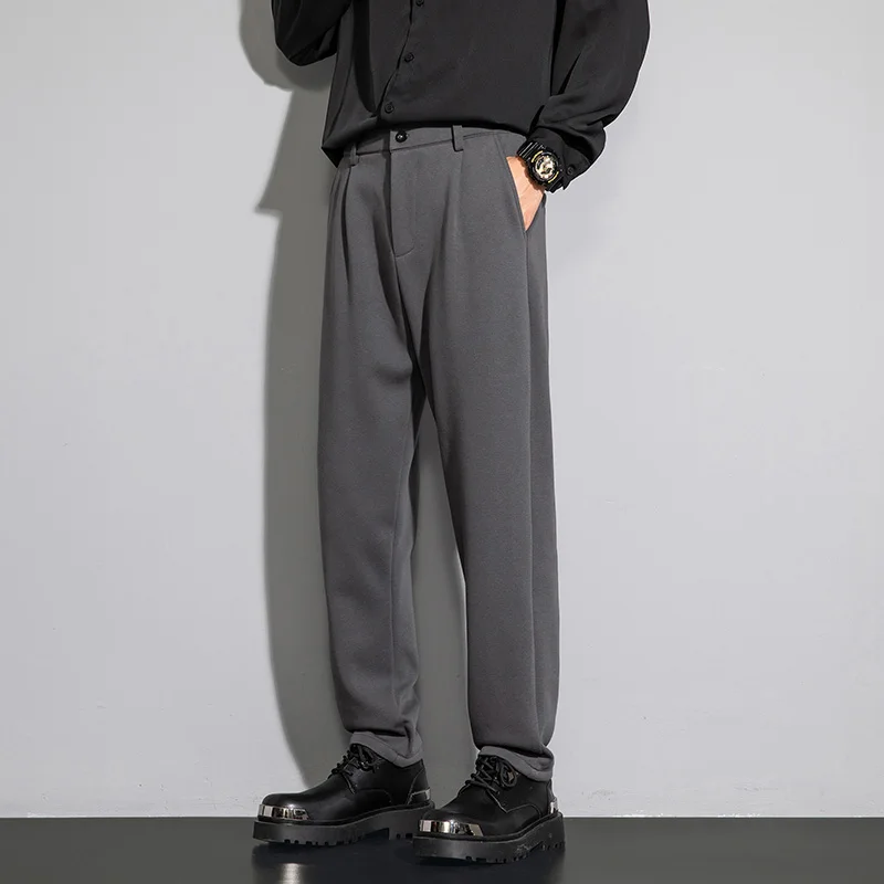 Casual Dress trousers Men's Pants Fashion Suit Streetwear Pants Mens Korean Review Lots of Clothing trousers pantalones M-4XL
Casual Dress trousers Men's Pants Fashion Suit Streetwear Pants Mens Korean Review Lots of Clothing trousers pantalones M-4XL