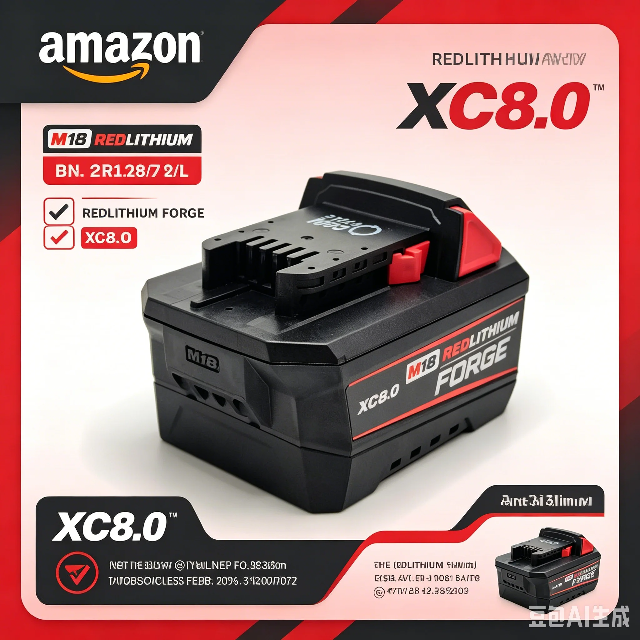 Milwaukee M18 Forge XC6.0 18V Brand New Original Battery,Reliable Continuous Discharge, Widely Used in Home Renovation Work
Milwaukee M18 Forge XC6.0 18V Brand New Original Battery,Reliable Continuous Discharge, Widely Used in Home Renovation Work