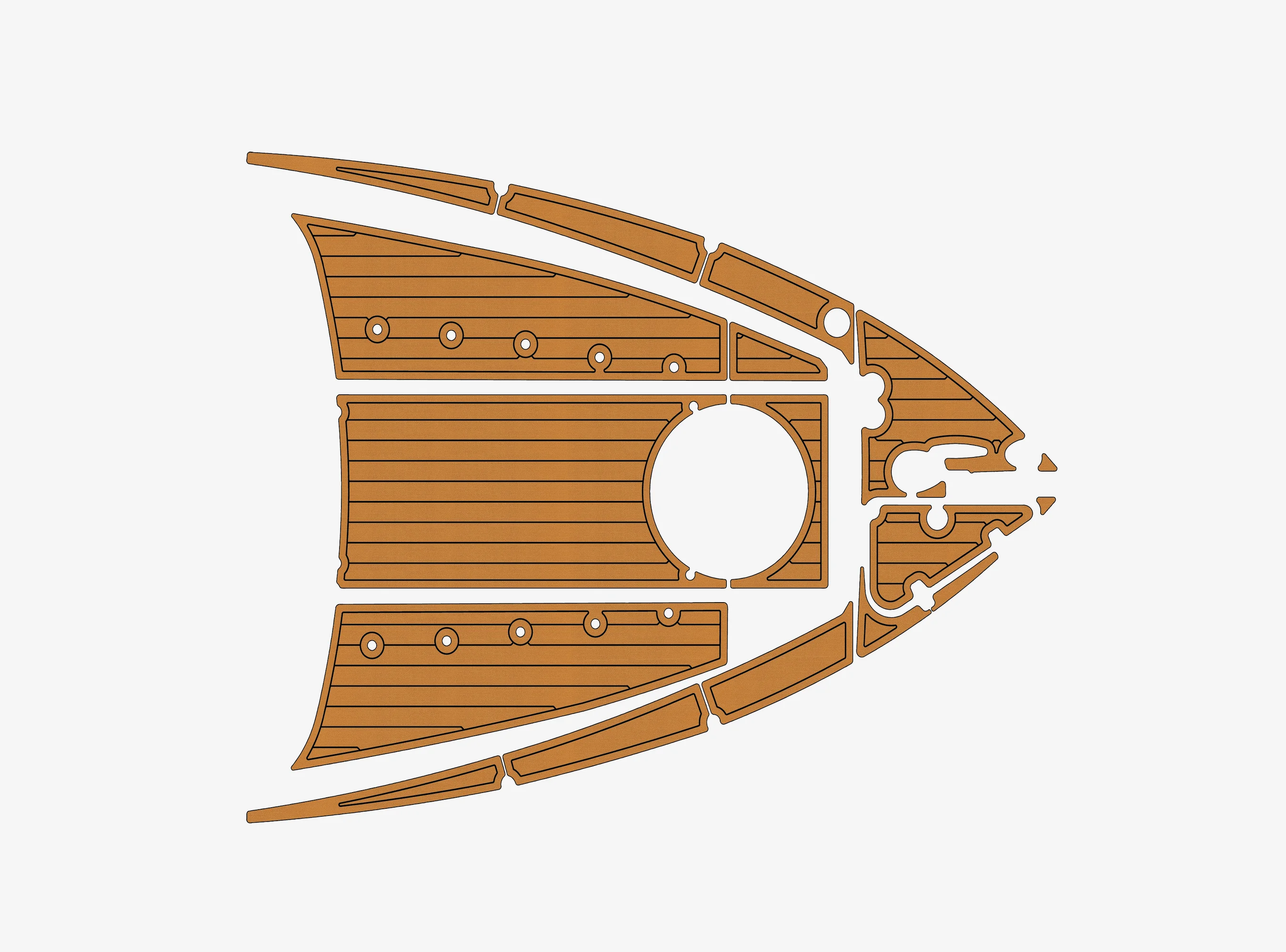 2021-2025 Regal 26 XO Bow 1/4" 6mm EVA foam Non-Slip PVC Teak Decking marine Mat aqua gatorstep carpet Marine Floor
2021-2025 Regal 26 XO Bow 1/4" 6mm EVA foam Non-Slip PVC Teak Decking marine Mat aqua gatorstep carpet Marine Floor