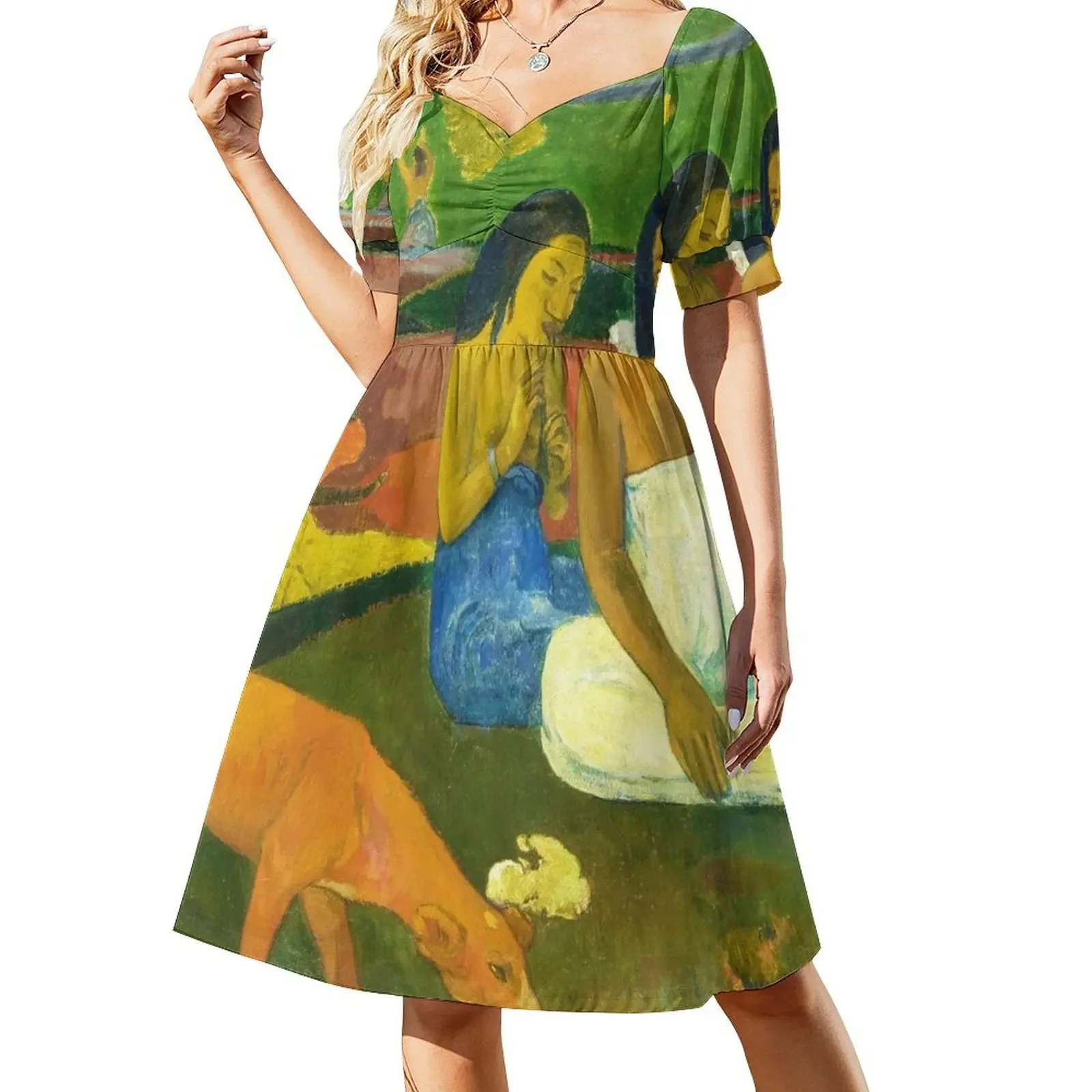Paul Gauguin Arearea (Joyeusetés) Short-Sleeved Dress Prom gown ladies dresses for women 2025 summer dress for women 2025 Dress
Paul Gauguin Arearea (Joyeusetés) Short-Sleeved Dress Prom gown ladies dresses for women 2025 summer dress for women 2025 Dress