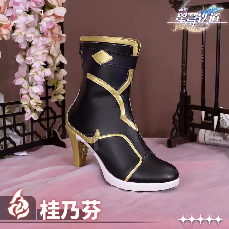 Game Honkai: Star Rail Guinaifen Cosplay Shoes PU Leather Boots Women Carnival Comic-con Party Role Play Accessory Boots Stock
Game Honkai: Star Rail Guinaifen Cosplay Shoes PU Leather Boots Women Carnival Comic-con Party Role Play Accessory Boots Stock