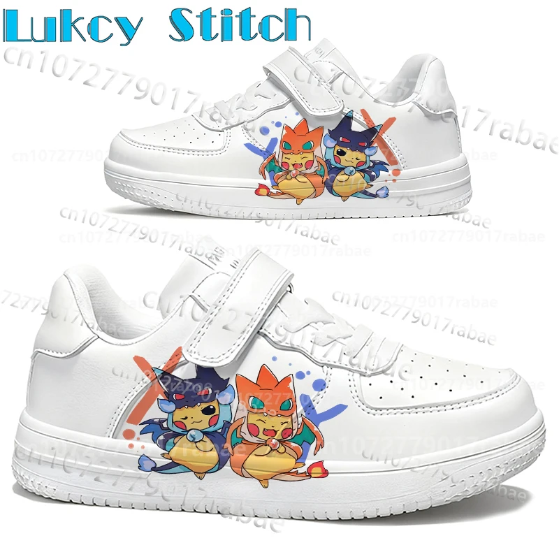 Детская легкая обувь для прогулок на открытом воздухе с рисунком Пикачу, трендовая дышащая белая обувь для мальчиков и девочек, подарок
Детская легкая обувь для прогулок на открытом воздухе с рисунком Пикачу, трендовая дышащая белая обувь для мальчиков и девочек, подарок