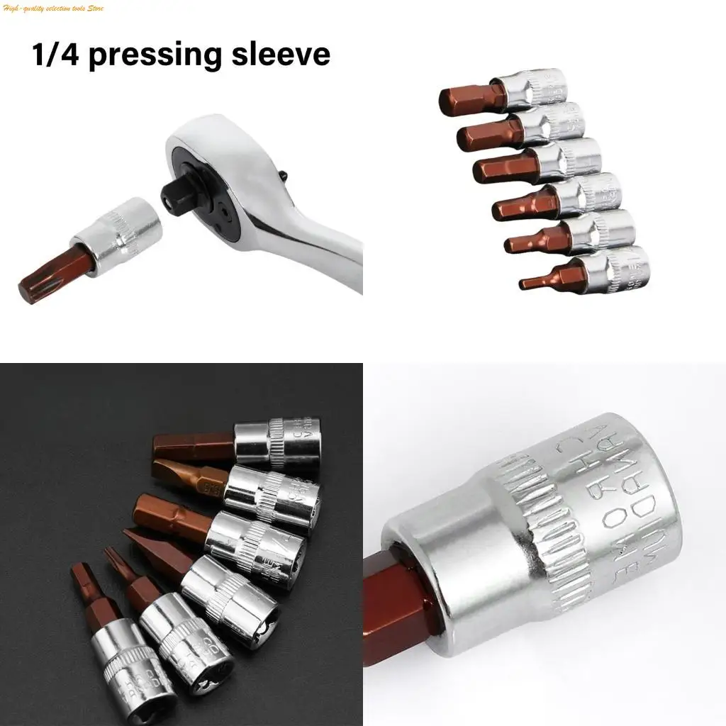 203F 6 PC Sturdy Induction Hardened Sockets Sockets Bit for Accuracy Equipment Servicing and Engineering
203F 6 PC Sturdy Induction Hardened Sockets Sockets Bit for Accuracy Equipment Servicing and Engineering
