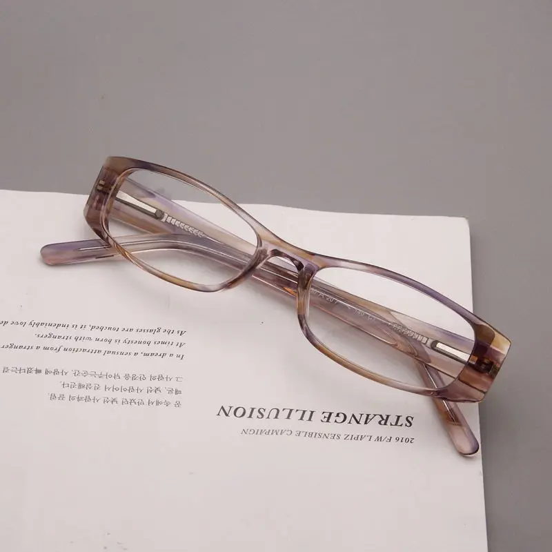 Acetate Oval Shape Women Female Eyeglasses Full Rim Crystal Optical Frame Prescription Plain Clear Elegant Glasses Spring Temple
Acetate Oval Shape Women Female Eyeglasses Full Rim Crystal Optical Frame Prescription Plain Clear Elegant Glasses Spring Temple