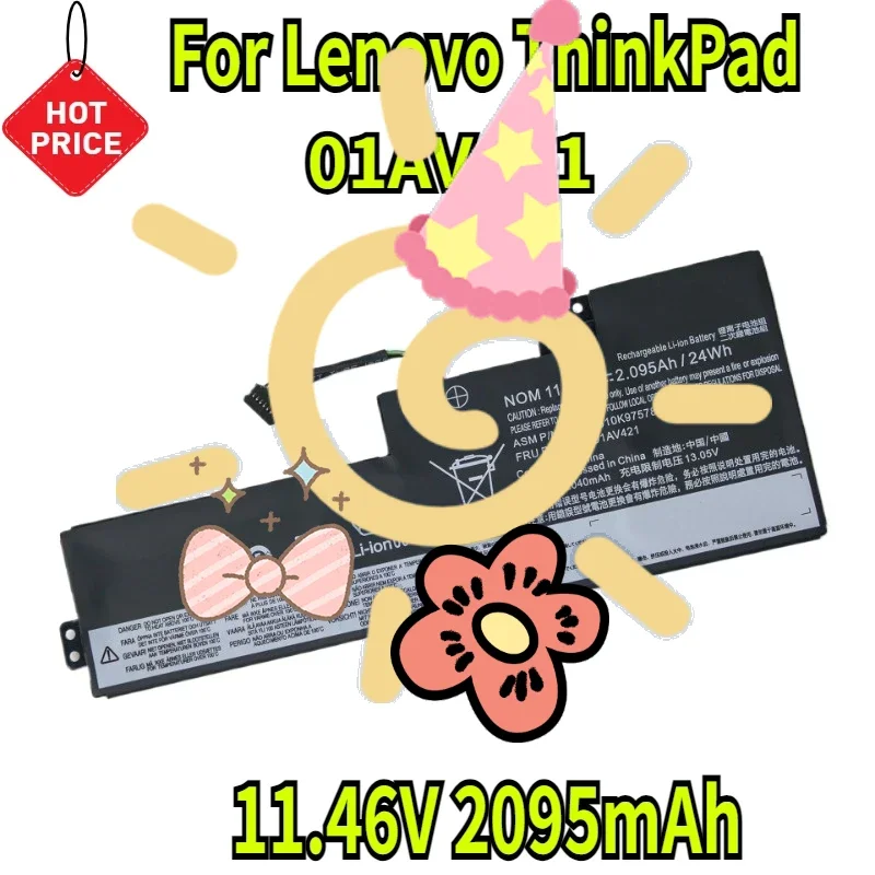 11.46V 2095mAh LMDTK 01AV421 Laptop Battery for Lenovo ThinkPad T470 T480 A475 A485 TP25 01AV419 01AV489 01AV420 SB10K97576
11.46V 2095mAh LMDTK 01AV421 Laptop Battery for Lenovo ThinkPad T470 T480 A475 A485 TP25 01AV419 01AV489 01AV420 SB10K97576