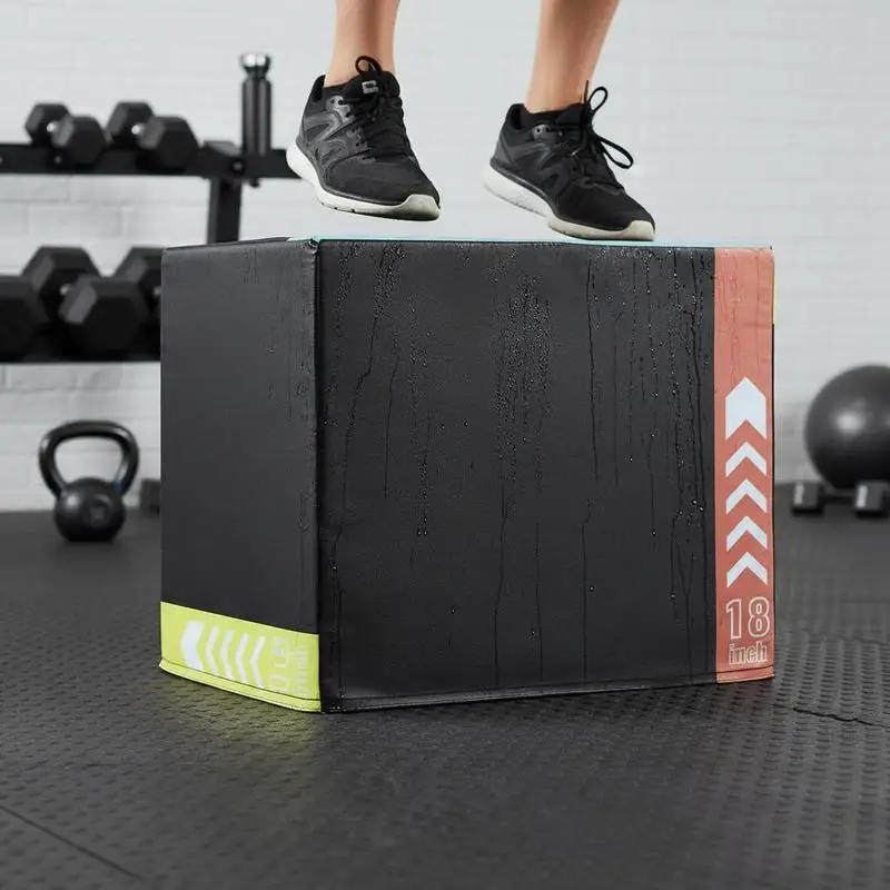 3 in 1 Exercise Jumping Block 20/18/16 Inch For Home Gym, Conditioning, Strength Training, Cotton Plyo Platform Agility Step Trainer Black
3 in 1 Exercise Jumping Block 20/18/16 Inch For Home Gym, Conditioning, Strength Training, Cotton Plyo Platform Agility Step Trainer Black