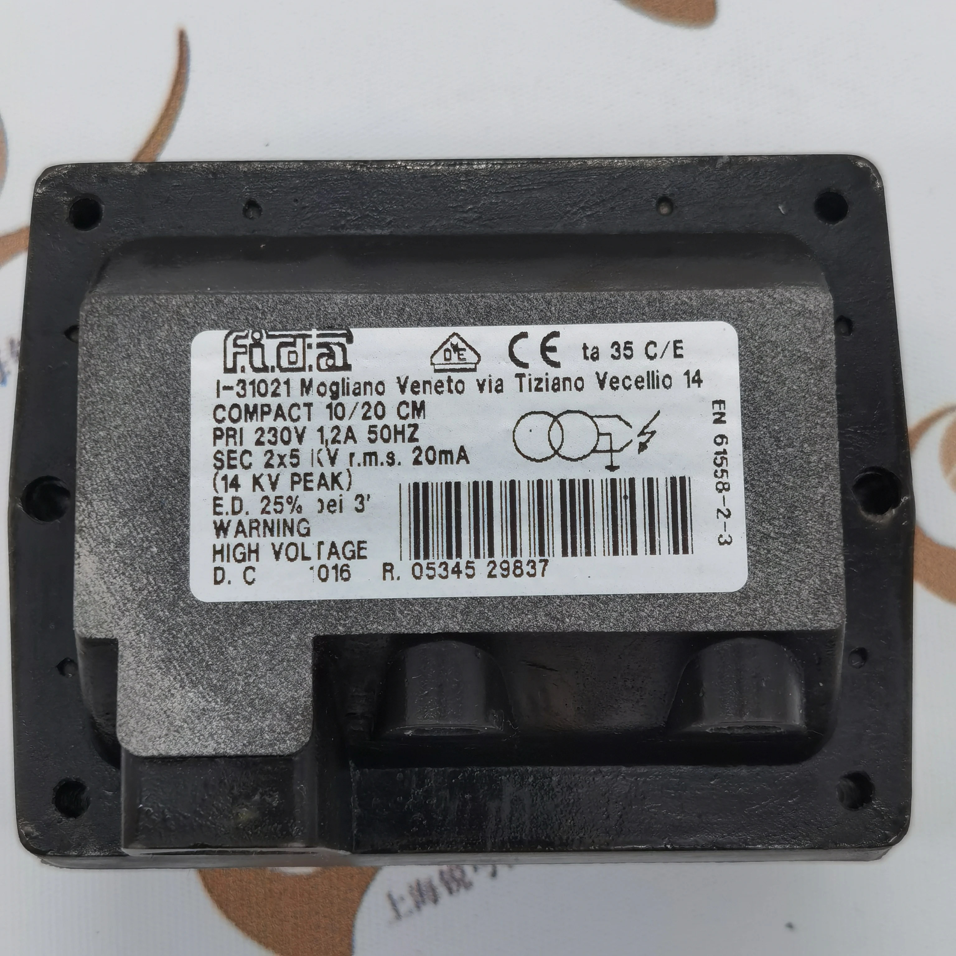 2026 new Original FIDA 10/30CM 8/20CM Industrial Boiler Parts Ignition Transformers for Burners In-Stock Domestic Alternative
2026 new Original FIDA 10/30CM 8/20CM Industrial Boiler Parts Ignition Transformers for Burners In-Stock Domestic Alternative