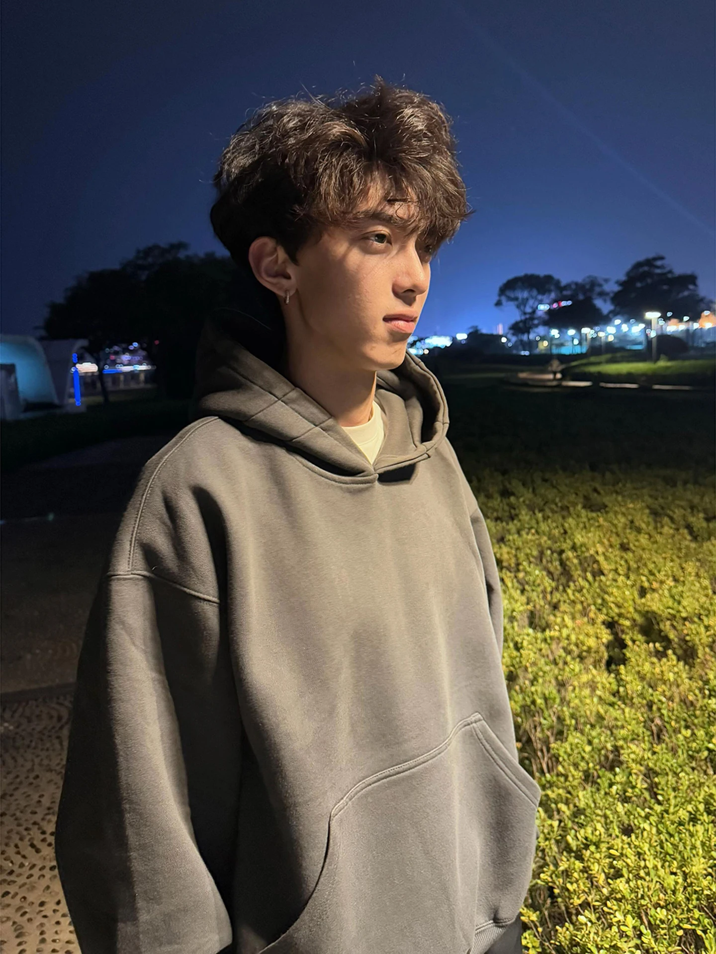 Deep Grey Heavyweight Short Men's Hoodie Boxy Fit Hard And Stiff American High Street Couple Outerwear Long Sleeve Cotton Swe...
Deep Grey Heavyweight Short Men's Hoodie Boxy Fit Hard And Stiff American High Street Couple Outerwear Long Sleeve Cotton Swe...