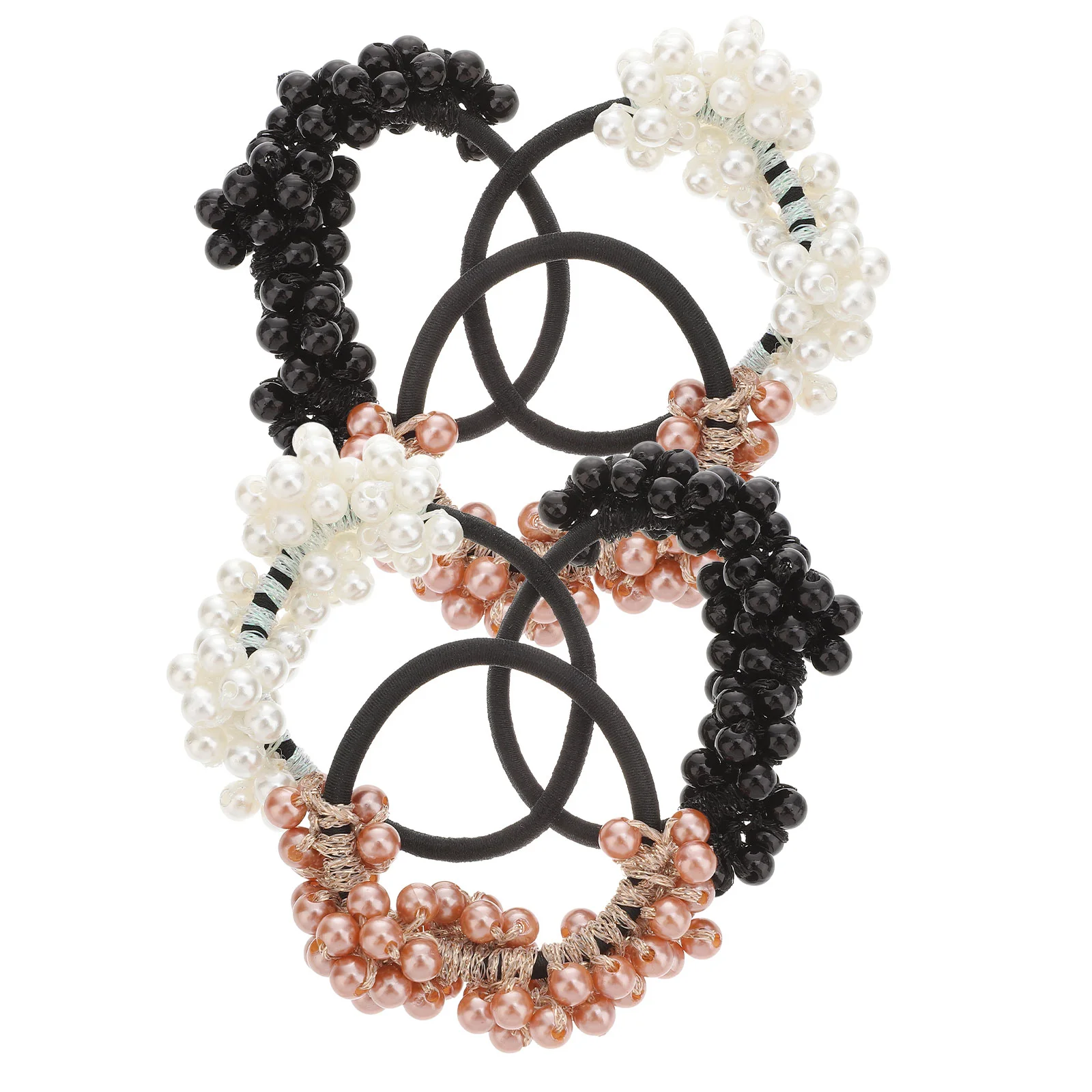 6 Pcs Headbands Pearl Hair Tie Ponytail Holder Fashion Scrunchies Rope Accessories Man
6 Pcs Headbands Pearl Hair Tie Ponytail Holder Fashion Scrunchies Rope Accessories Man