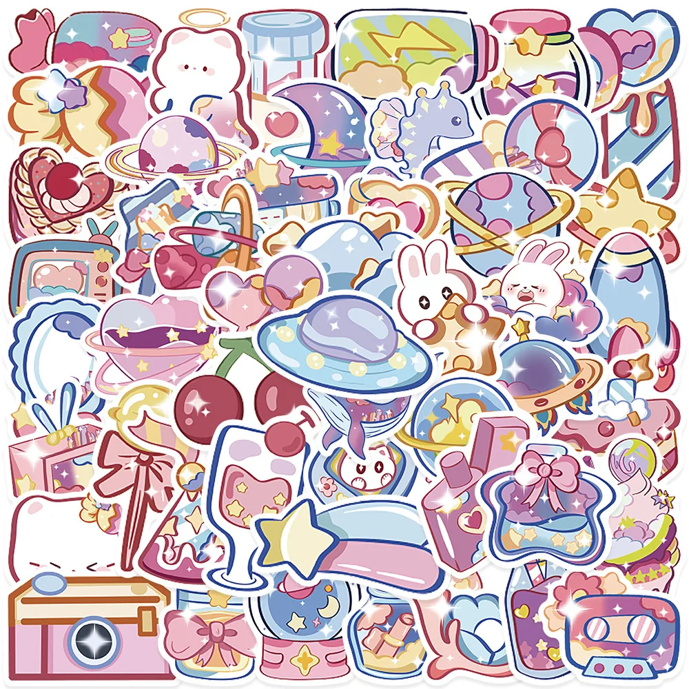 50PCS/Bag Cute Rainbow Candy Colorful Decoration Scrapbooking PVC Sticker Aesthetic Korean Stationery School Supplies For Kids
50PCS/Bag Cute Rainbow Candy Colorful Decoration Scrapbooking PVC Sticker Aesthetic Korean Stationery School Supplies For Kids