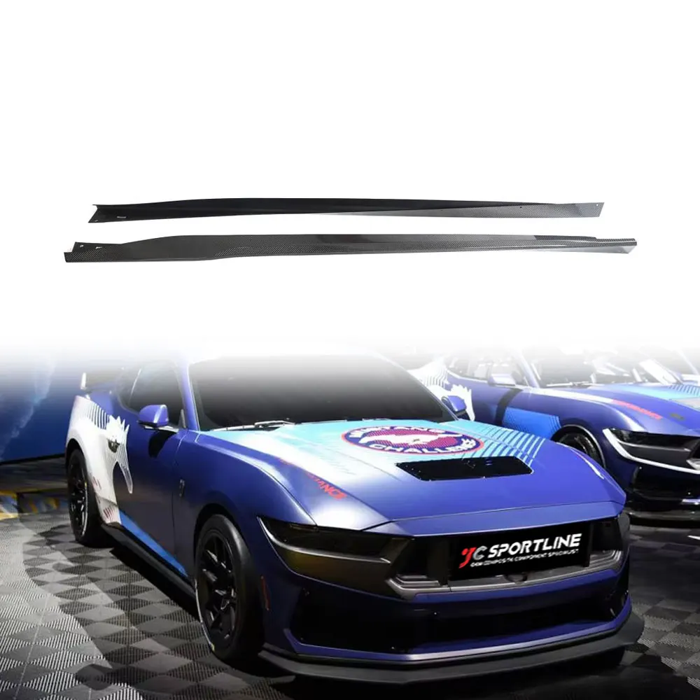Боковые юбки из углеродного волокна с приклеиванием для Ford Mustang Dark Horse Coupe, 2 двери, 2024 г.
Боковые юбки из углеродного волокна с приклеиванием для Ford Mustang Dark Horse Coupe, 2 двери, 2024 г.