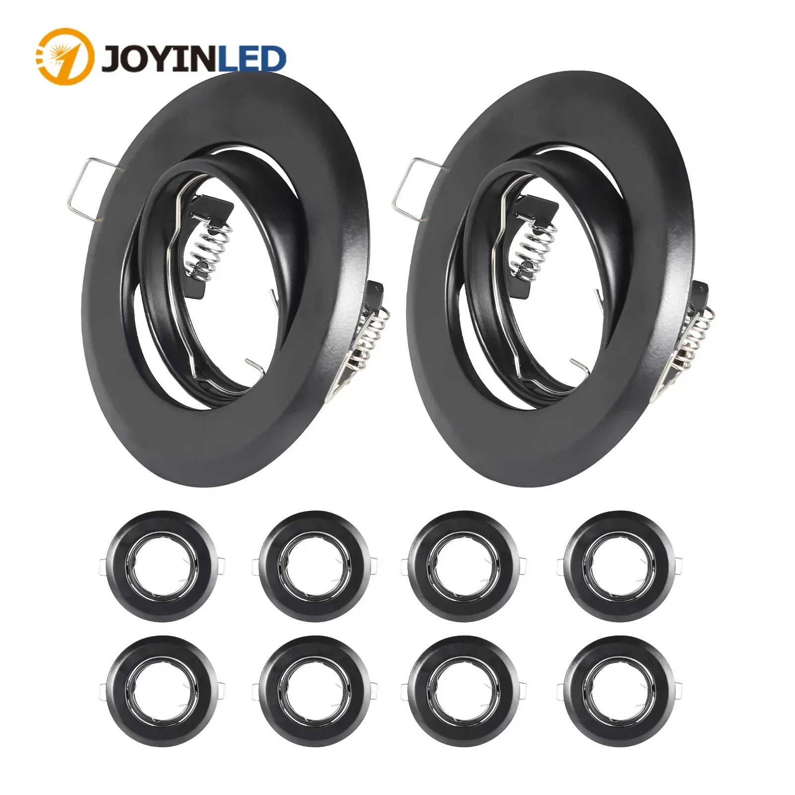 LED Spotlight Frame Holder Adjustable Cut Hole 65mm Fitting Ceiling Lamp Recessed GU10 MR16 Bulb Fixture Changeable
LED Spotlight Frame Holder Adjustable Cut Hole 65mm Fitting Ceiling Lamp Recessed GU10 MR16 Bulb Fixture Changeable