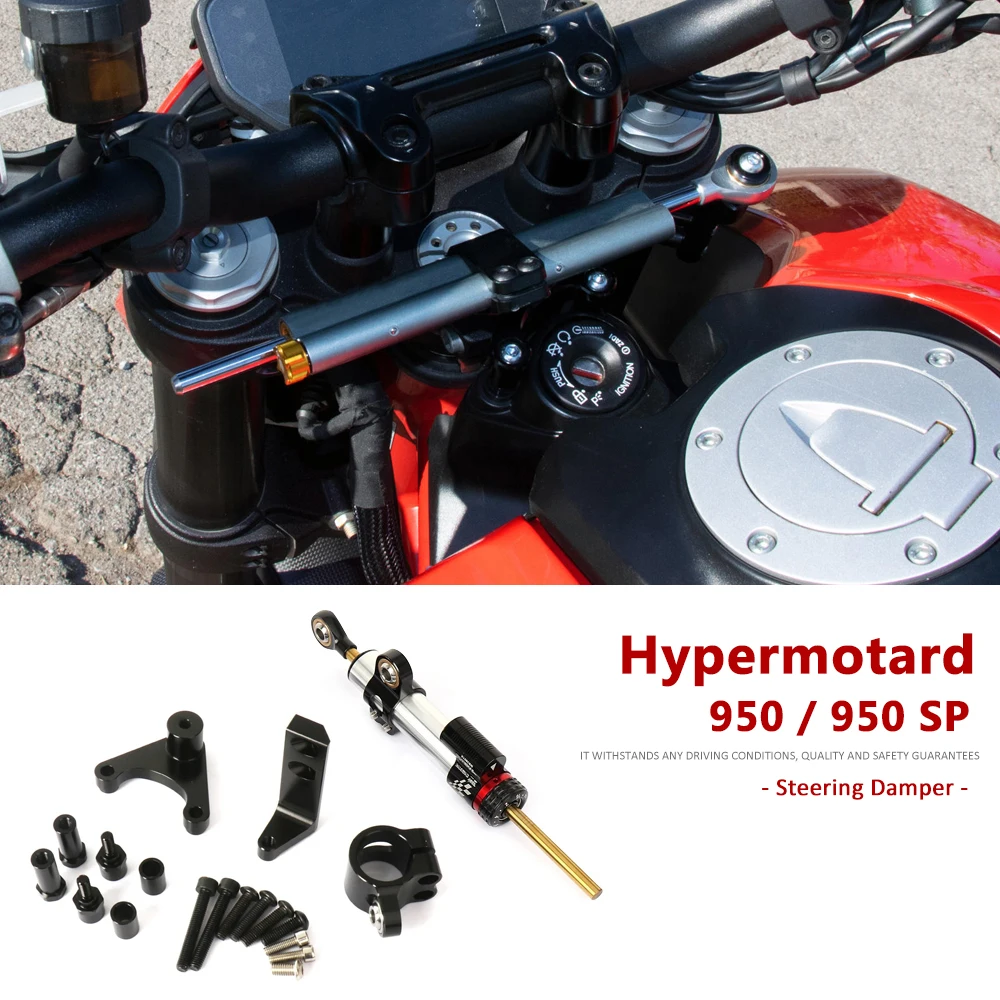 Fiber Carbon Steering Damper Stabilizer Motorcycle Accessories For Ducati Hypermotard 950 SP Mount Bracket Support Kit
Fiber Carbon Steering Damper Stabilizer Motorcycle Accessories For Ducati Hypermotard 950 SP Mount Bracket Support Kit