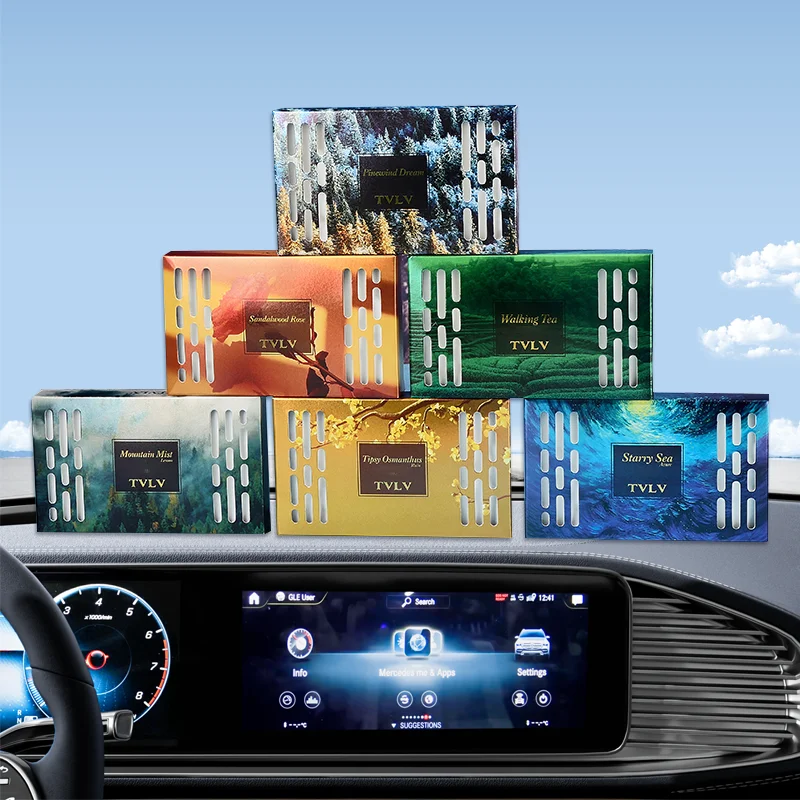 Natural Solid Car Fragrance Wood Tin Aromatherapy Car Interior Air Freshener Home Office Fragrance Gift
Natural Solid Car Fragrance Wood Tin Aromatherapy Car Interior Air Freshener Home Office Fragrance Gift