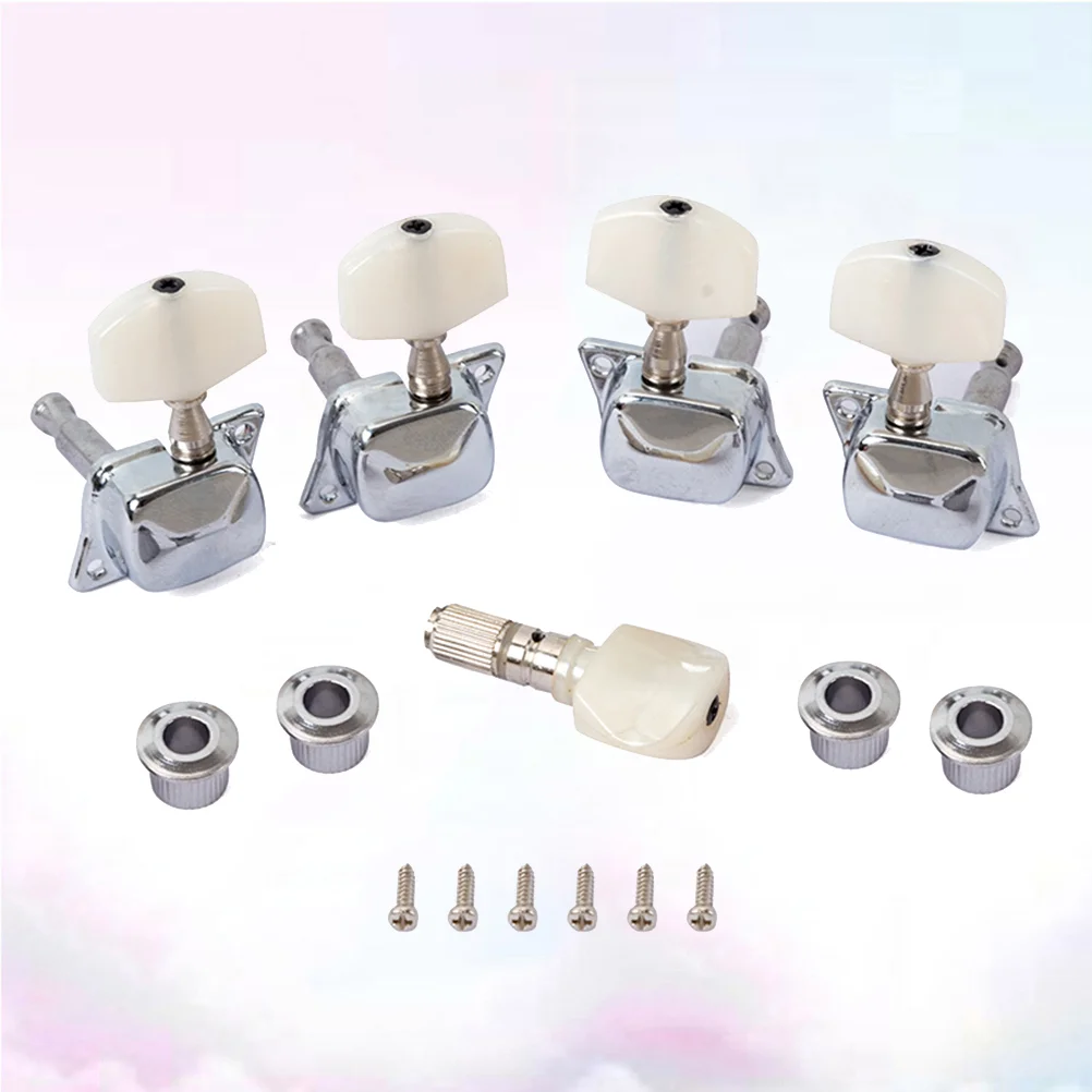 5 Pcs Banjo Tuning Peg Semi Closed Machine Tuner Key Strong Metal Pcs Bushings Guitar Parts Accessories Fix Strings
5 Pcs Banjo Tuning Peg Semi Closed Machine Tuner Key Strong Metal Pcs Bushings Guitar Parts Accessories Fix Strings