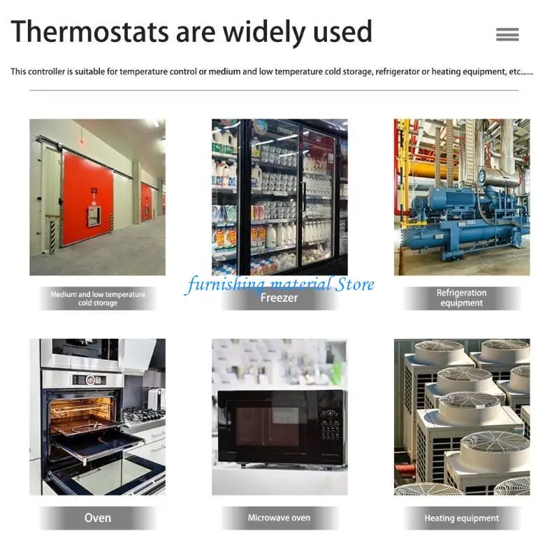 Y5GD Efficient Temperature Controller Precise Temperature Control Digital Thermostat Accurate Temperature Display Durable
Y5GD Efficient Temperature Controller Precise Temperature Control Digital Thermostat Accurate Temperature Display Durable