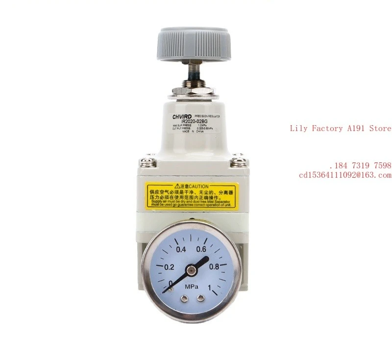 Pressure Reducing Valve Pneumatic Regulator Precision Regulator IR1000-01 IR1010-01 IR1020-01BG IR 2000-02 IR2010-02BG
Pressure Reducing Valve Pneumatic Regulator Precision Regulator IR1000-01 IR1010-01 IR1020-01BG IR 2000-02 IR2010-02BG