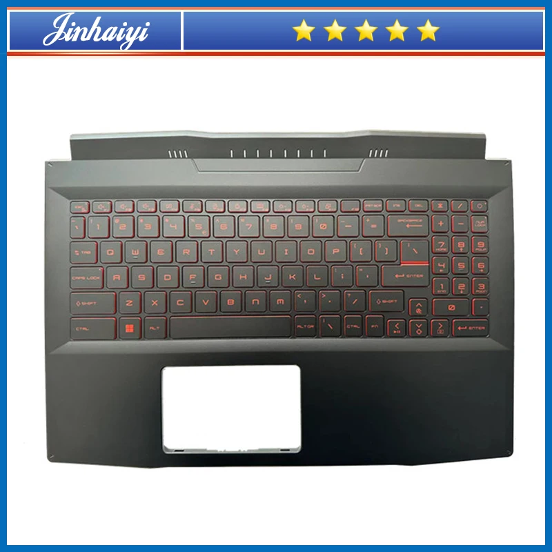 Laptop upper cover case for MSI Katana GF66 MS-1581 1582 palm rest shell keyboard
Laptop upper cover case for MSI Katana GF66 MS-1581 1582 palm rest shell keyboard