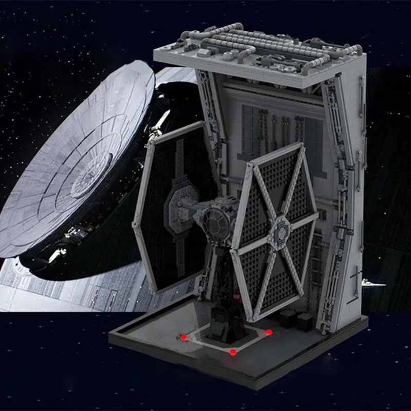Star Batter TIE Hangar Space Station Moc Diy Education Model Building Blocks Birthday Toys Gift
Star Batter TIE Hangar Space Station Moc Diy Education Model Building Blocks Birthday Toys Gift