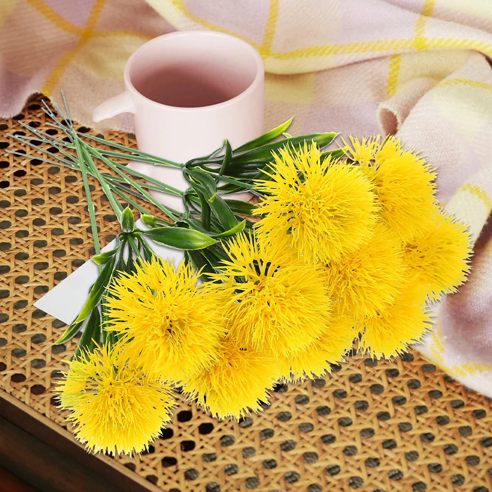15 Pcs Simulated Dandelion Lifelike Dandelion Artificial Flowers for Home Office Decoration Faux Flower Adornment
15 Pcs Simulated Dandelion Lifelike Dandelion Artificial Flowers for Home Office Decoration Faux Flower Adornment