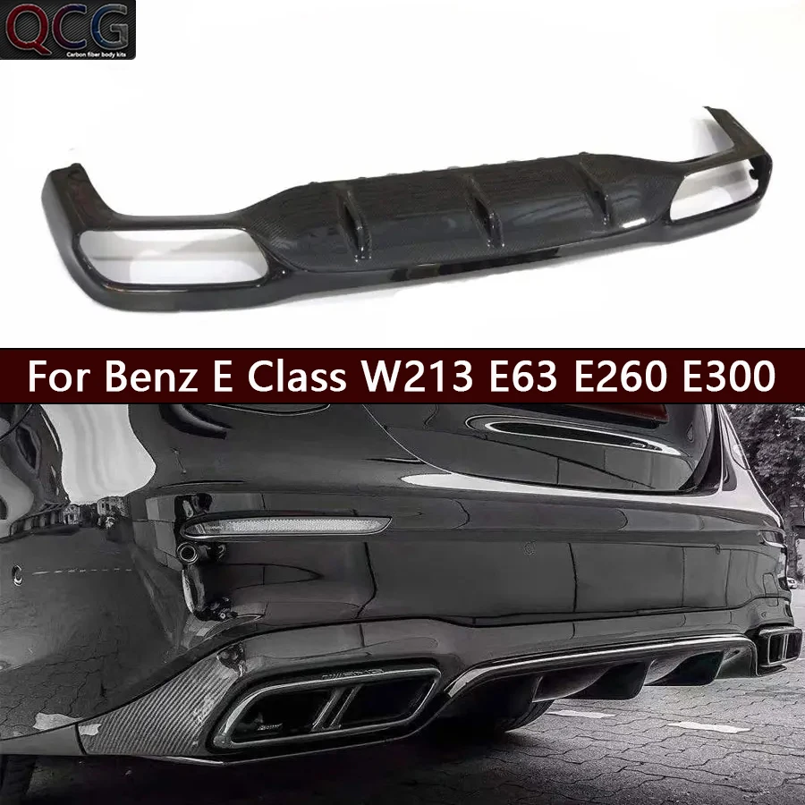 For Mercedes Benz E Class W213 E63E300Carbon Fiber Back lip Car Rear Bumper Diffuser Splitters Spoiler Car Accessories body kit
For Mercedes Benz E Class W213 E63E300Carbon Fiber Back lip Car Rear Bumper Diffuser Splitters Spoiler Car Accessories body kit