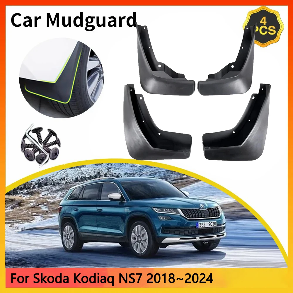 For Skoda Kodiaq NS7 NV7 NS6 MK1 2018~2024 2019 2020 2021 2022 Car Mudguards Mudflap Mudguard Splash Guards Mud Flaps Fender
For Skoda Kodiaq NS7 NV7 NS6 MK1 2018~2024 2019 2020 2021 2022 Car Mudguards Mudflap Mudguard Splash Guards Mud Flaps Fender