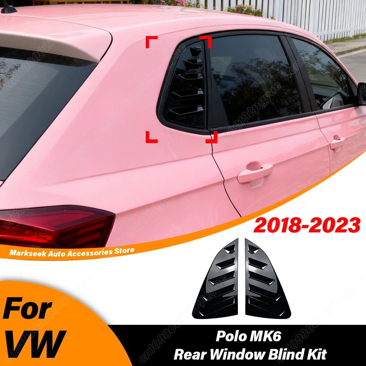 For Volkswagen Polo MK6 2018 2019 2020 2021 2022 2023 Automotive Louver Side Vent Cover Car Rear Window Vent Modification Kit
For Volkswagen Polo MK6 2018 2019 2020 2021 2022 2023 Automotive Louver Side Vent Cover Car Rear Window Vent Modification Kit